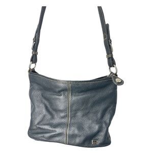 The Sak black Leather Shoulder Bag